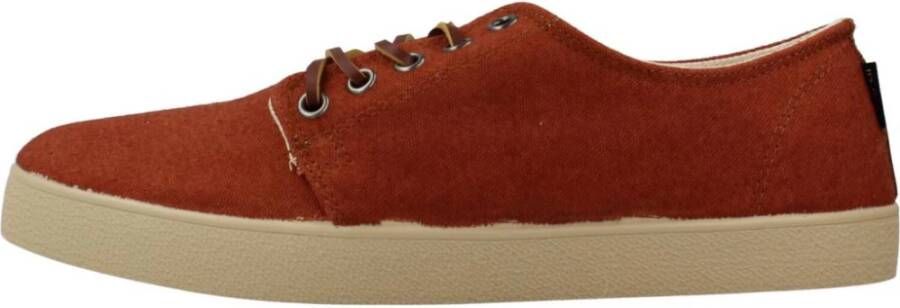 Pompeii Laced Shoes Red Heren