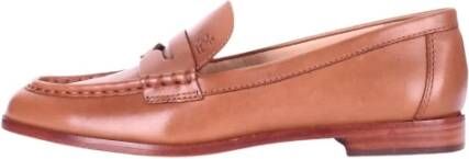 Lauren Ralph Lauren Loafers & ballerina schoenen Wynnie Flats Loafer in bruin