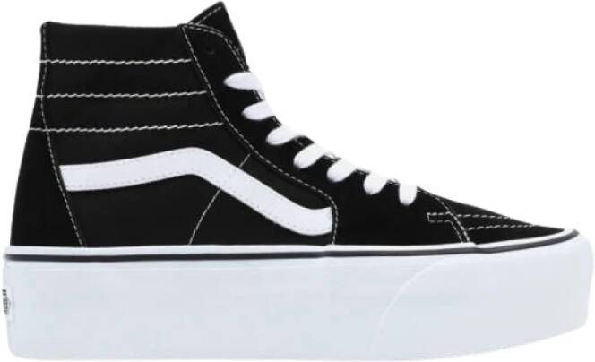 Vans Ua Sk8-hi Tapered Stackform Skate Schoenen black true white maat: 40.5 beschikbare maaten:40.5