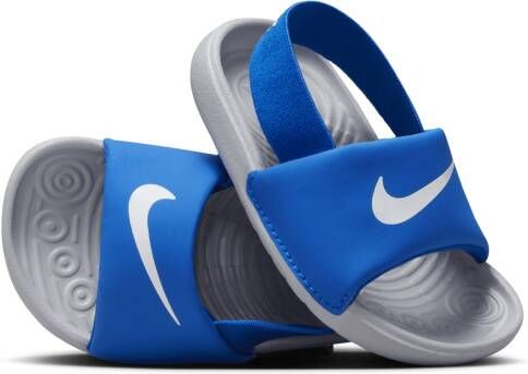 Nike Kawa Slipper voor baby's peuters Blauw