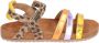 VINGINO leren sandalen bruin multi Leer Meerkleurig 24 - Thumbnail 3