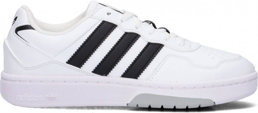 Adidas Originals Courtic sneakers wit lichtgrijs zwart