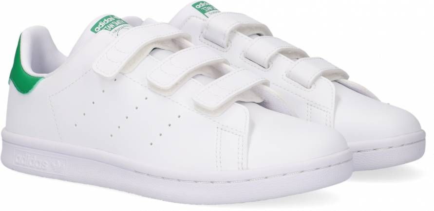 Adidas Originals Stan Smith Cf C Sneaker Tennis Schoenen ftwr white ftwr white green maat: 33 beschikbare maaten:28 29 30 31 32 33 34 35