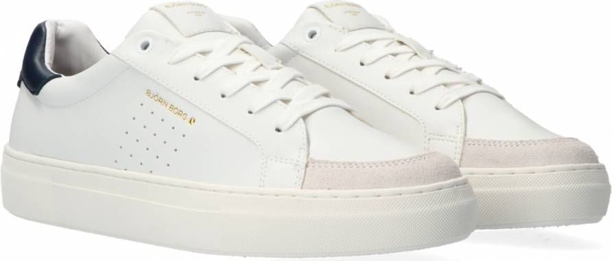 Bjorn Borg Witte Lage Sneakers T1600 Cls M