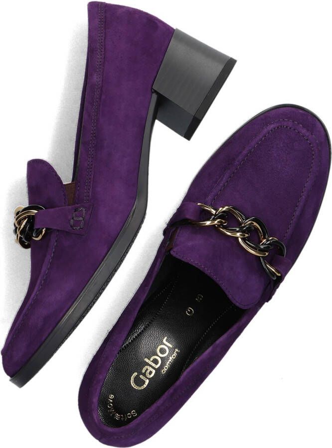 GABOR Paarse Loafers 131