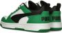 Puma Rebound V6 Lo sneakers wit zwart groen Leer Meerkleurig 26 - Thumbnail 7