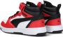 Puma Rebound V6 Mid sneakers wit zwart rood Imitatieleer 35 - Thumbnail 6