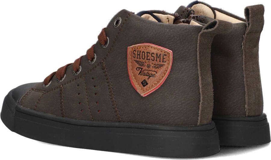 Shoesme Bruine Hoge Sneaker Sh23w036