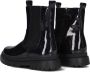 Shoesme lak chelsea boots met glitters zwart 26 | Enkelboot van - Thumbnail 4