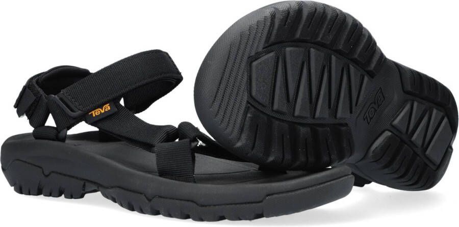 Teva Zwarte platte velcro sandalen voor Black - Foto 7
