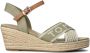 Tommy Hilfiger FW0FW06297 Tommy Webbing Low Wedge Sandal Q1 - Thumbnail 5