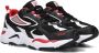Fila CR-CW02 RAY TRACER sneakers zwart wit rood Jongens Mesh 35 - Thumbnail 1