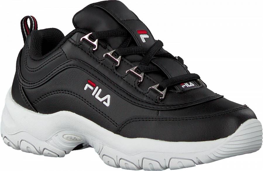Fila Strada Low sneakers zwart Imitatieleer Meerkleurig 32