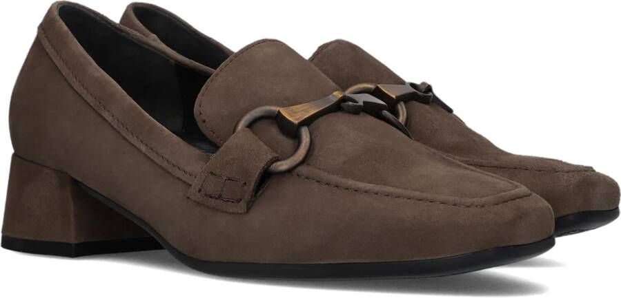 Gabor Taupe Loafers Stijlvol Comfort Collectie Brown Dames