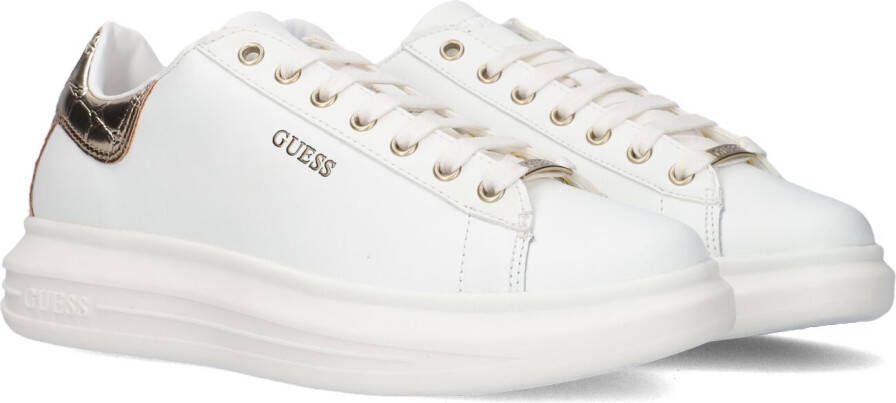 Guess Witte Lage Sneakers Vibo Dames