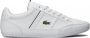 Lacoste Chaymon 742CMA0014147 Mannen Wit Schoenen Sneakers - Thumbnail 1