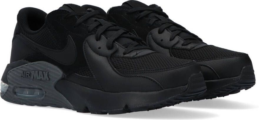 Nike Air Max Excee Sneakers Zwart Donkergrijs Transparant Grijs