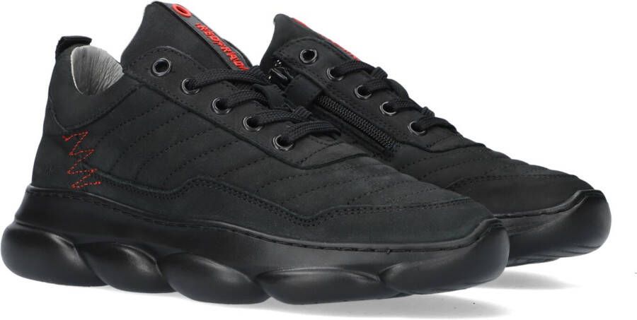 Red-Rag Zwarte Lage Sneakers 13541