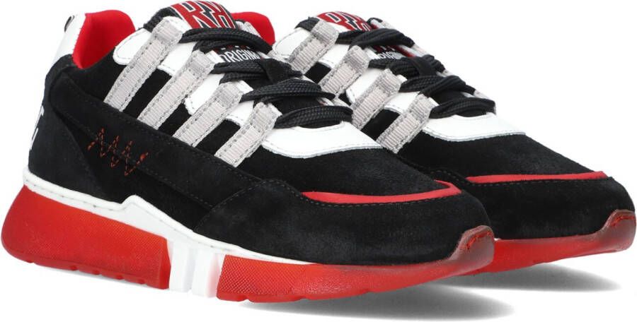 Red-Rag Zwarte Lage Sneakers 13593