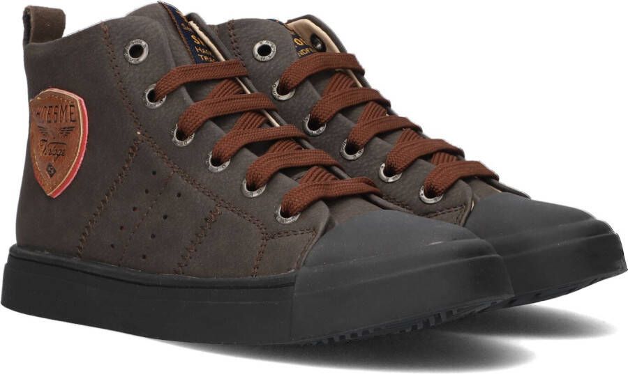 Shoesme Bruine Hoge Sneaker Sh23w036
