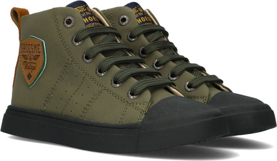 Shoesme Groene Hoge Sneaker Sh22w036