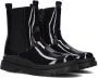 Shoesme lak chelsea boots met glitters zwart 26 | Enkelboot van - Thumbnail 1