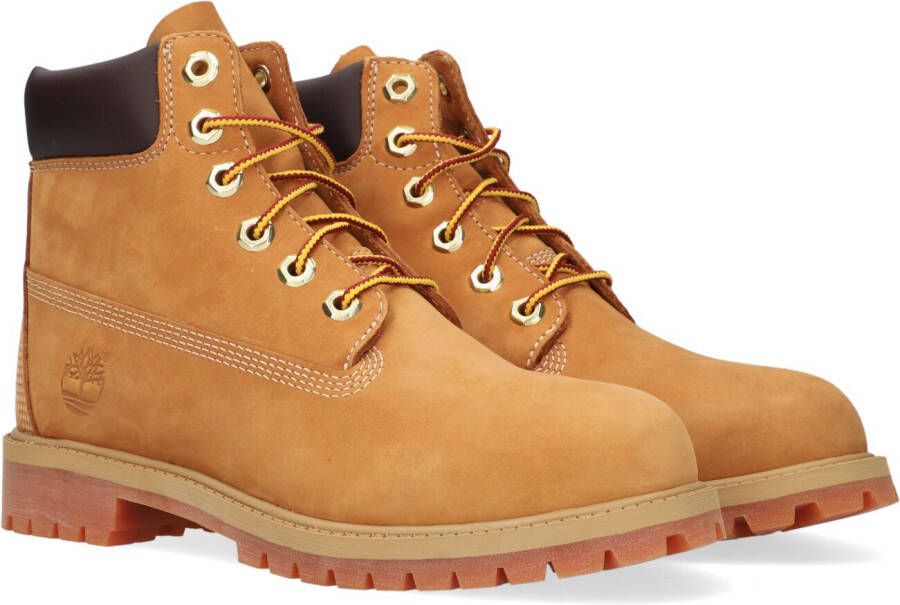 Timberland 6 In Premium Wp Boot (ps) Boots Schoenen wheat nubuck maat: 34.5 beschikbare maaten:31 32 33 34.5