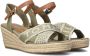 Tommy Hilfiger FW0FW06297 Tommy Webbing Low Wedge Sandal Q1 - Thumbnail 1