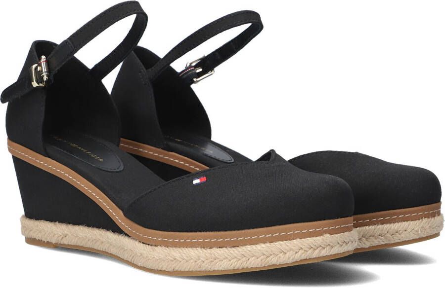 Tommy Hilfiger Wedges in grijs voor Dames Basic Closed Toe Mid Wedge