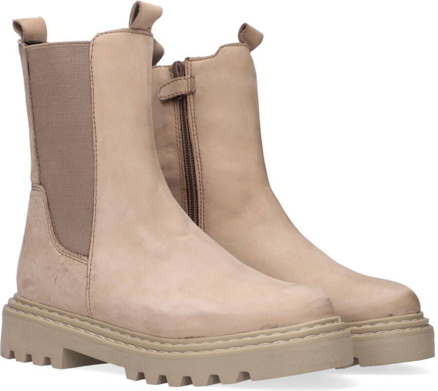 Wysh Beige Chelsea Boots Madi