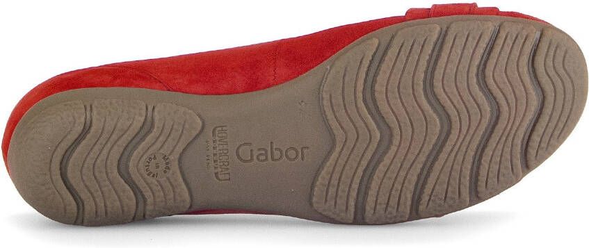 Gabor Instappers rood Suede Dames - Foto 4