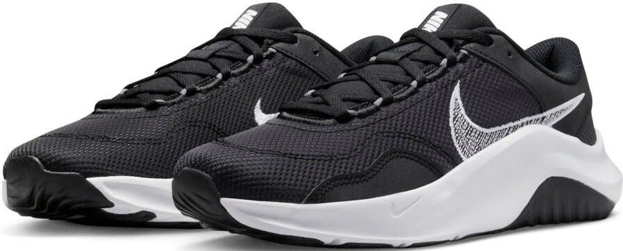 Nike Legend Essential 3 Next Nature fitness schoenen zwart wit grijs - Foto 3