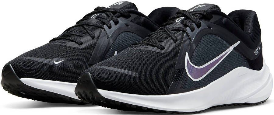 Nike Quest 5 Hardloopschoen voor dames (straat) Zwart - Foto 4