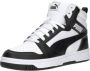 Puma Rebound V6 Mid Jr White Black shadow Gray (gs) Fashion sneakers Schoenen weiß maat: 37.5 beschikbare maaten:37.5 38.5 39 - Thumbnail 15