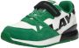 Replay Shoot Jr suède sneakers groen wit Jongens Suede Meerkleurig 33 - Thumbnail 6