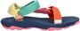 Teva T HURRICANE XLT 2 Unisex Sandalen Roze Blauw Groen - Thumbnail 13