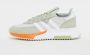 Adidas Originals Retropy F2 sneakers lichtgrijs wit oranje - Thumbnail 5