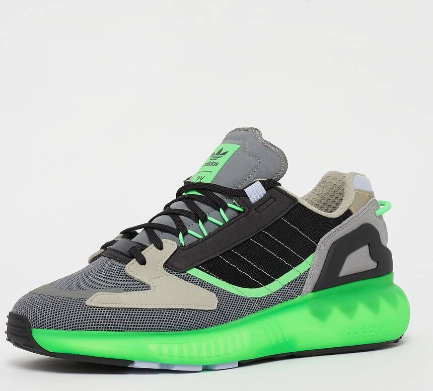 Adidas Originals Zx K Boost Heren Sneakers Schoenen Grijs Groen Gv