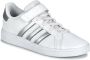 Adidas Sportswear Grand Court 2.0 EL sneakers wit zilver Imitatieleer 35 1 2 - Thumbnail 2