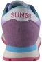 Sun68 Ally Solid Nylon Sneaker Vrouwen Blauw multi paars Maat - Thumbnail 5