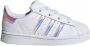 Adidas Superstar C Lage sneakers Leren Sneaker Meisjes Holographic - Thumbnail 2