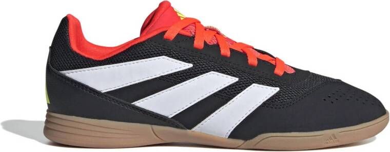Adidas Perfor ce Predator 24 Indoor Sala Jr. zaalvoetbalschoenen zwart wit rood Imitatieleer 37 1 3