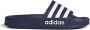 Adidas Sportswear Adilette Shower slippers donkerblauw wit Rubber 33 - Thumbnail 1