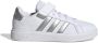 Adidas Sportswear Grand Court 2.0 EL sneakers wit zilver Imitatieleer 35 1 2 - Thumbnail 1