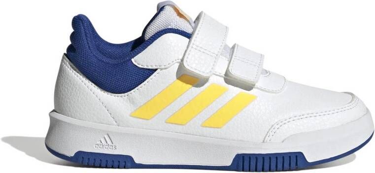 Adidas Sportswear Tensaur Sport 2.0 sneakers wit donkerblauw geel Imitatieleer 39 1 3
