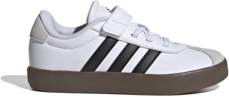 Adidas Sportswear VL Court 3.0 sneakers wit zwart beige Suede 33