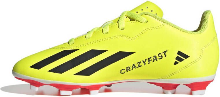 adidas Performance X CrazyFast Club Fx Jr. voetbalschoenen geel zwart