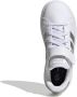 Adidas Sportswear Grand Court 2.0 EL sneakers wit zilver Imitatieleer 35 1 2 - Thumbnail 6