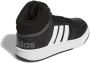 Adidas Sportswear Hoops sneakers zwart wit Imitatieleer 30 1 2 - Thumbnail 5