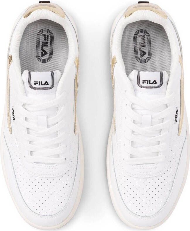 Fila Sevaro sneakers wit goudkleurig